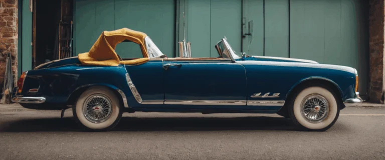 Révélation : Comment choisir le tissu parfait pour une restauration de voiture authentique
